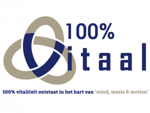 100% Vitaal FB logo licht