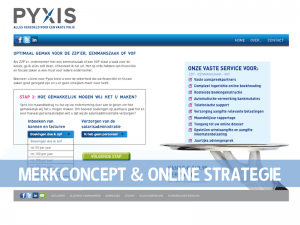 PYXIS Website stap 3