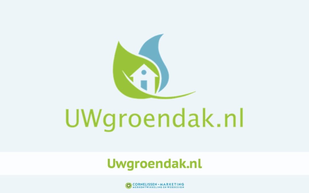 Merkontwikkeling en webshop UWgroendak.nl