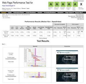 Pagespeed Transitietijger