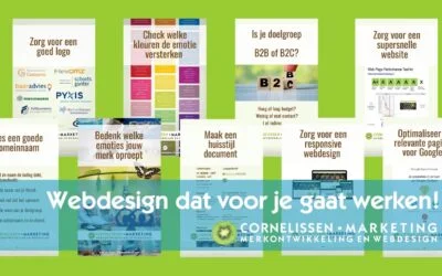 Webdesign dat voor je gaat werken!