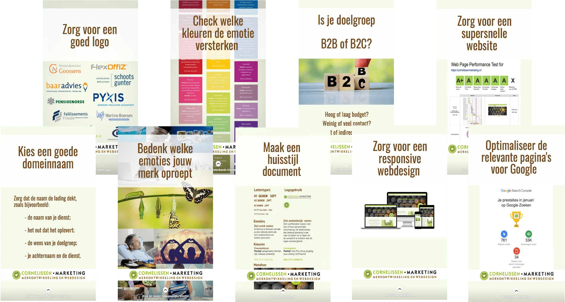Webdesign in negen stappen