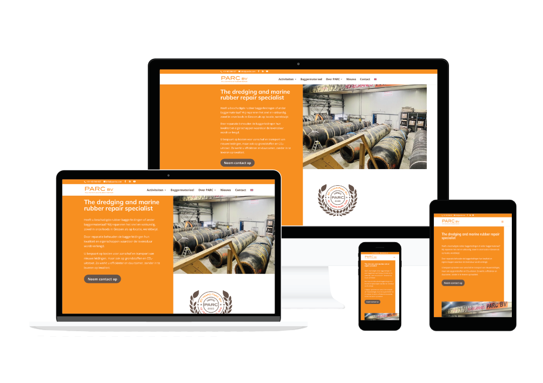 Website in WordPress laten maken | PARC BV