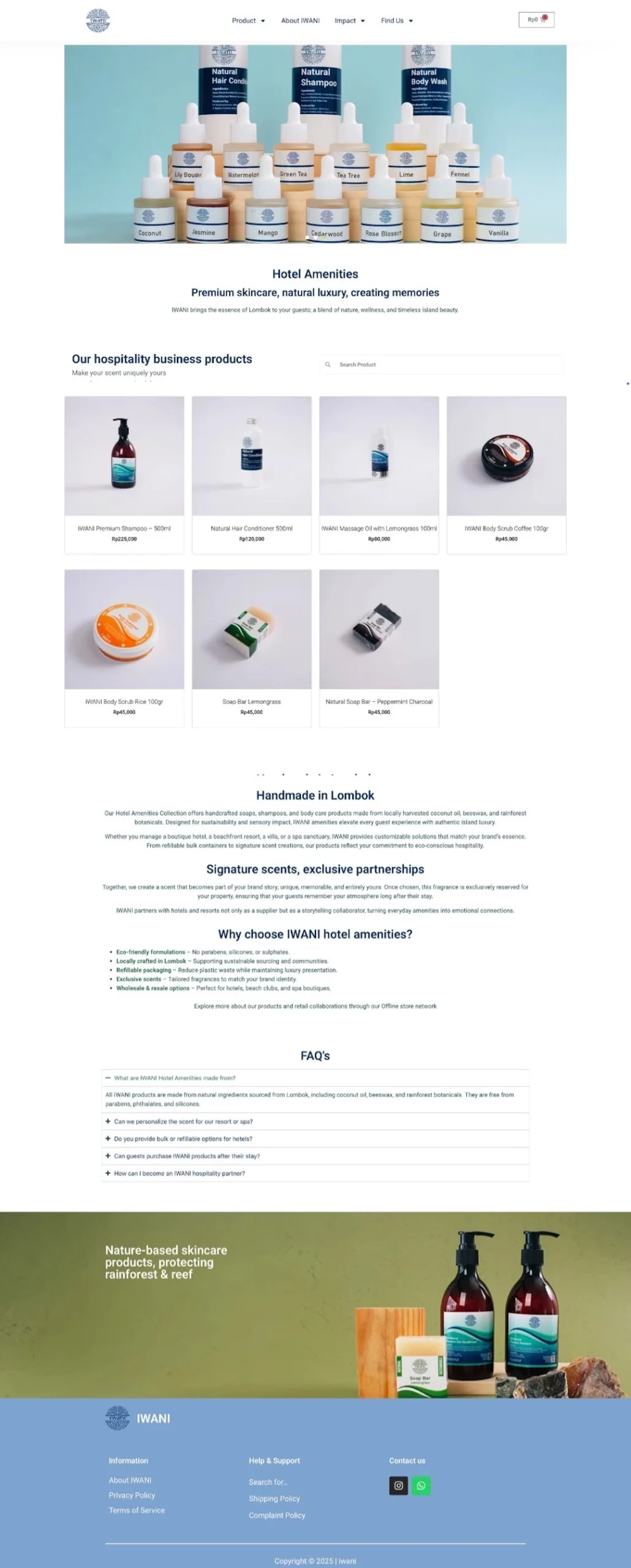 Hospitality Amenities